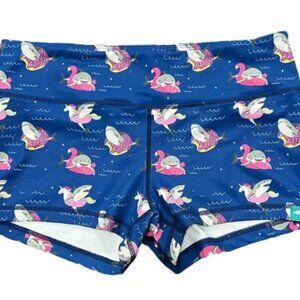 Wodbottom Blue Crossfit Shorts - Sharks - Unicorns - Donuts - Donut Eat Me Print